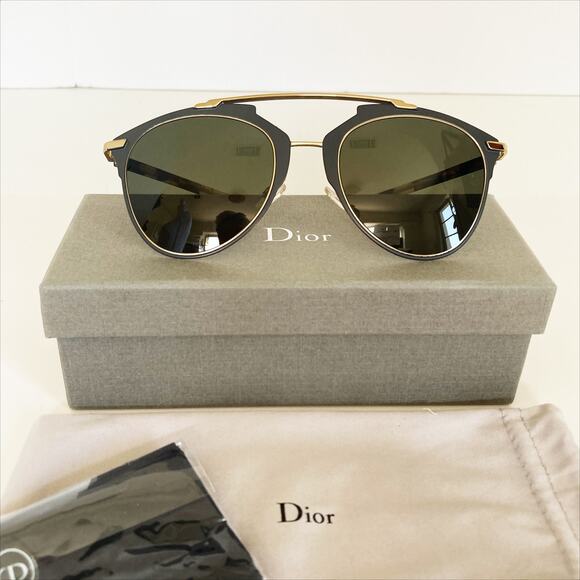 DIOR  Unisex Reflected Sunglasses Tortoise NIB - Picture 8 of 12